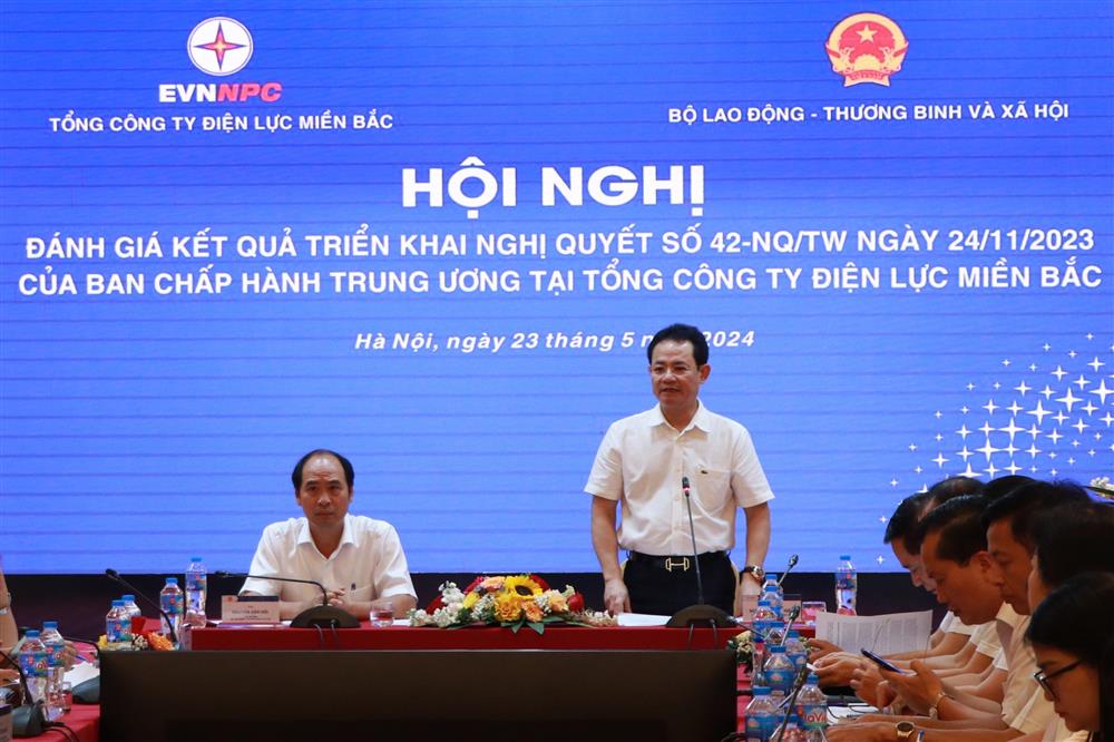 Đánh giá kết quả triển khai Nghị quyết số 42-NQ/TW: EVNNPC phát triển sản xuất kinh doanh đi đôi với đảm bảo an sinh xã hội