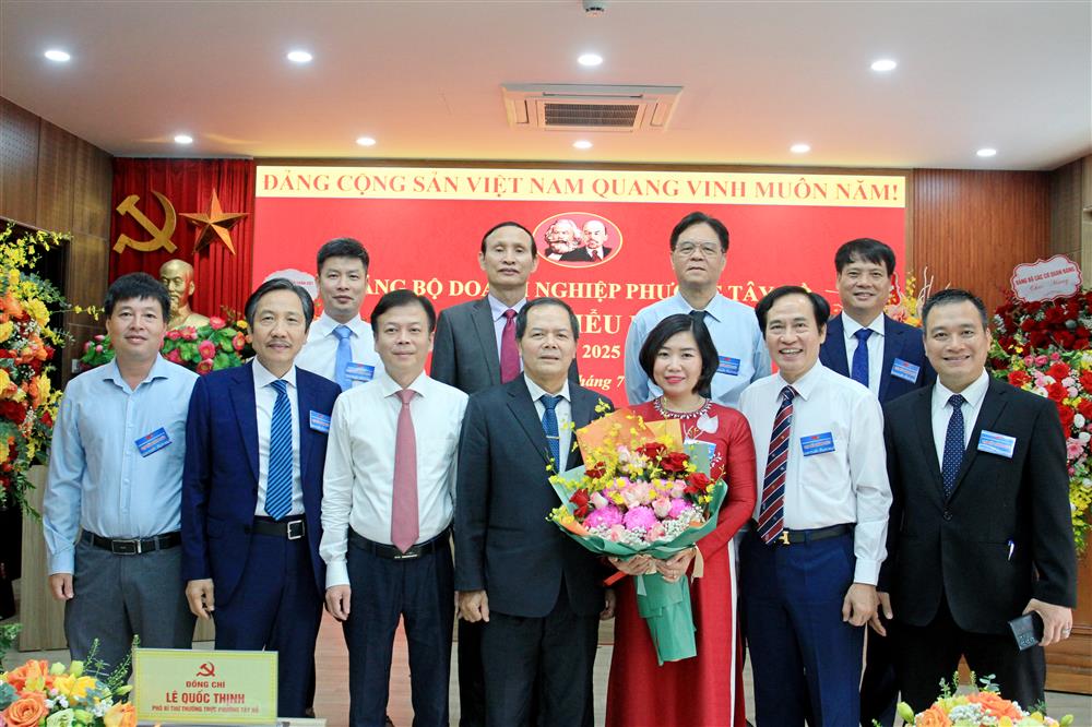 Đại hội Đảng bộ Doanh nghiệp phường Tây Hồ lần thứ I thành công tốt đẹp