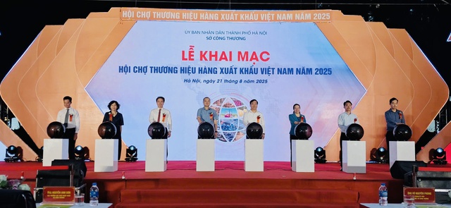 Hội chợ Thương hiệu hàng xuất khẩu Việt Nam 2025: Thúc đẩy thương mại, mở rộng cơ hội xuất khẩu