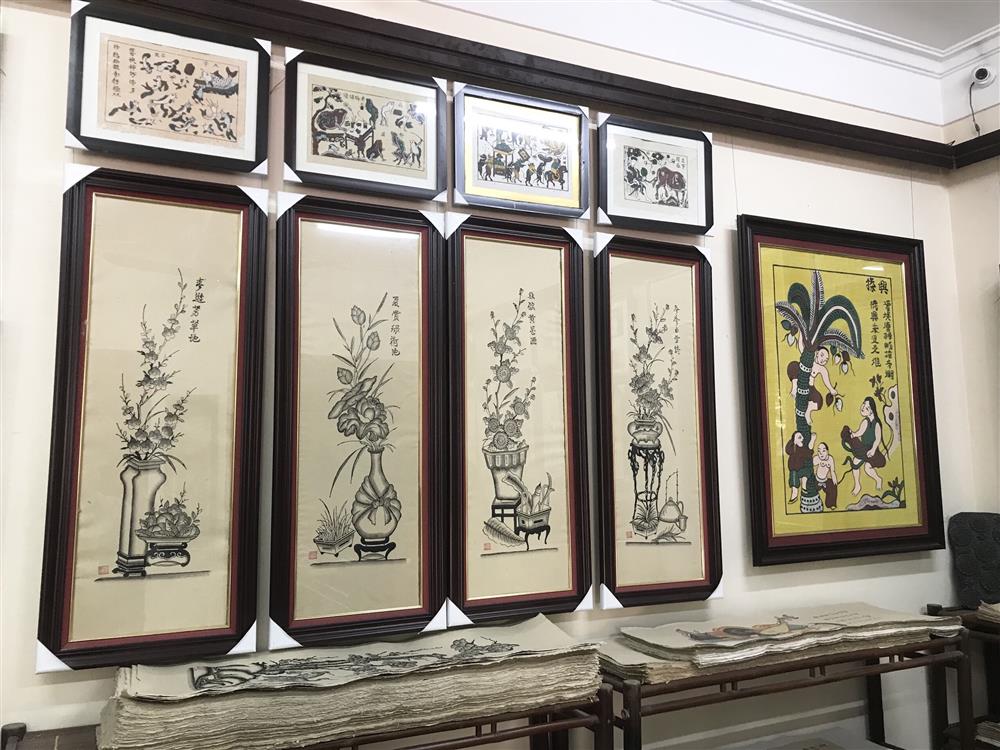 Bắc Ninh: Làng tranh Đông Hồ rộn ràng chuẩn bị chào xuân 2022