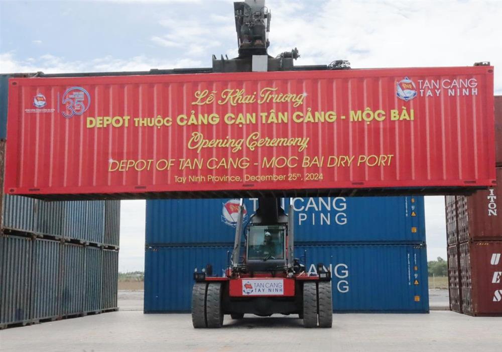 Khai trương Depot cảng cạn Tân Cảng – Mộc Bài