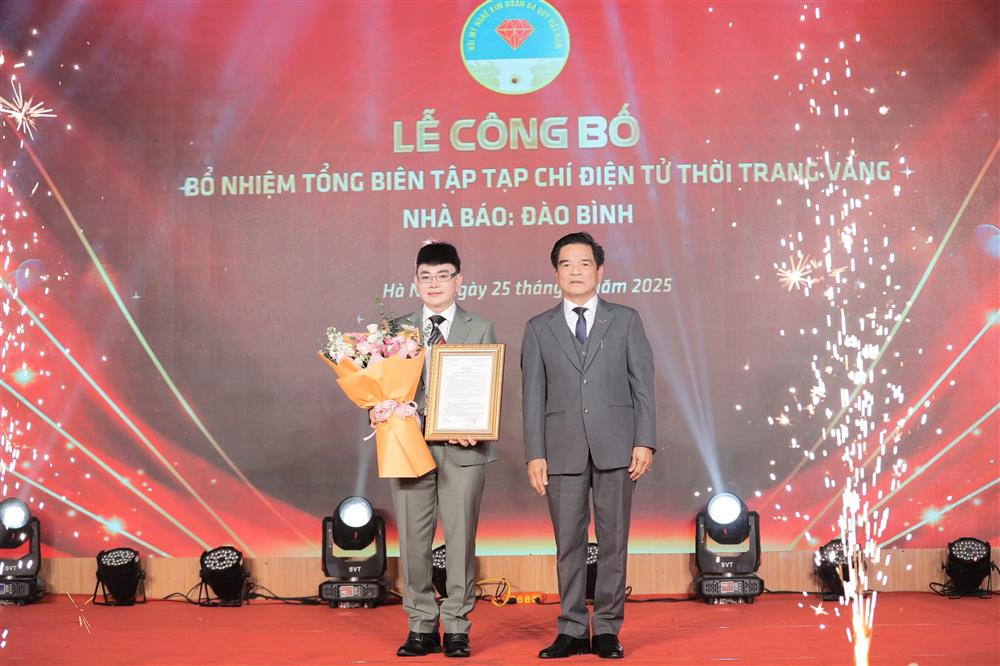 Tạp chí điện tử Thời Trang Vàng bổ nhiệm nhà báo Đào Bình làm Tổng Biên tập