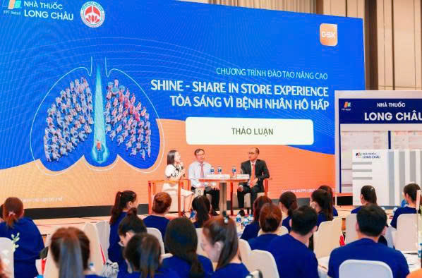 Gần 1.000 dược sĩ FPT Long Châu tham gia huấn luyện chuyên sâu chăm sóc bệnh nhân hen suyễn từ GSK Việt Nam