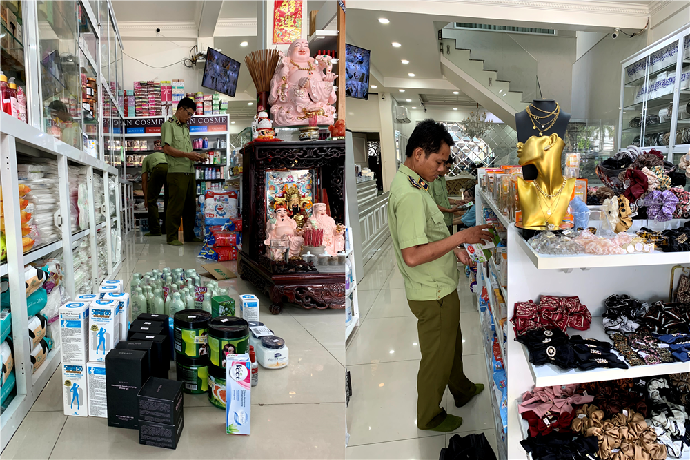 QLTT Đồng Tháp: Phát hiện mỹ phẩm nhập lậu kinh doanh qua mạng xã hội