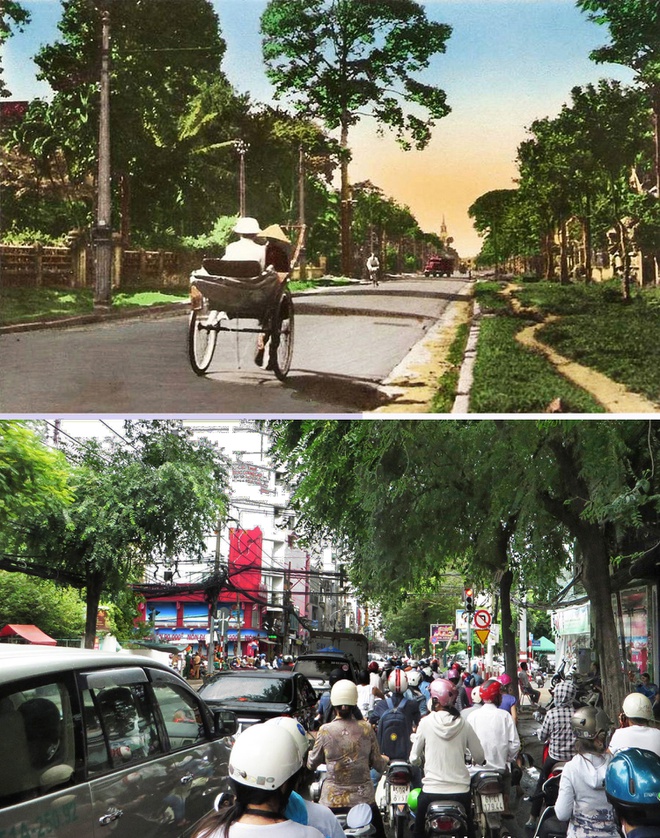 Cảnh quan, kiến trúc của TP.HCM xưa và nay