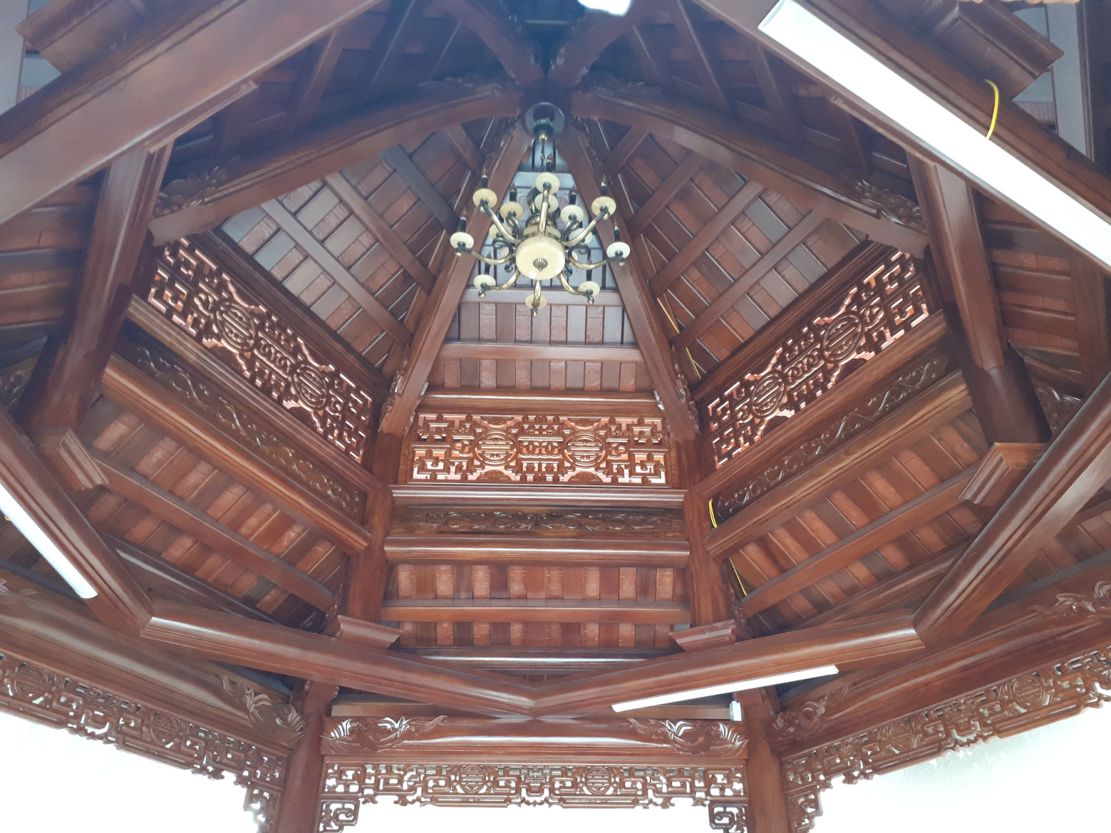 nhà gỗ đẹp 4 gian, 5 gian