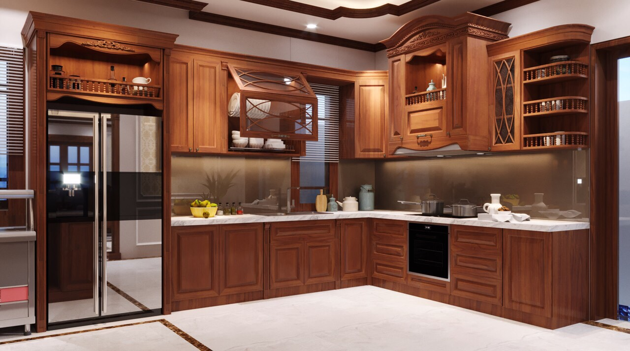 Nhà gỗ cao cấp, hiện đại