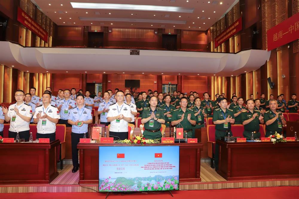 Tăng cường hợp tác, chung tay xây dựng cửa khẩu thông minh, biên giới hòa bình, hữu nghị, hợp tác và phát triển