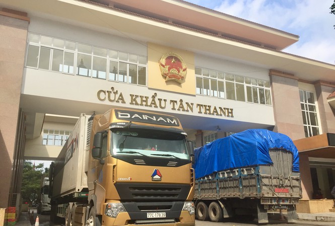 Cửa khẩu Tân Thanh tăng hiệu suất thông quan