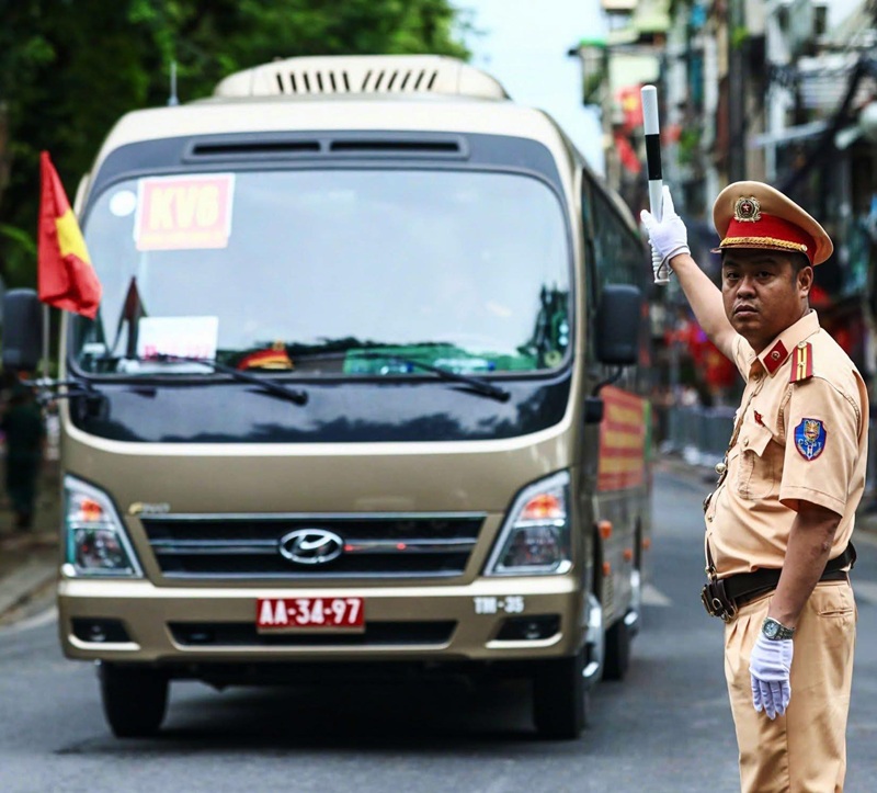 Hà Nội : Điều chỉnh và phân luồng giao thông ngày sơ duyệt diễu binh  ngày 27/8