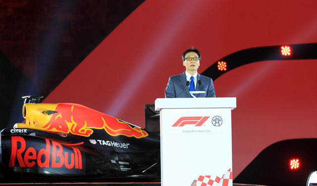 Phó Thủ tướng Vũ Đức Đam: Giải đua công thức 1 có ý nghĩa cho sự phát triển kinh tế xã hội - Ảnh 1.