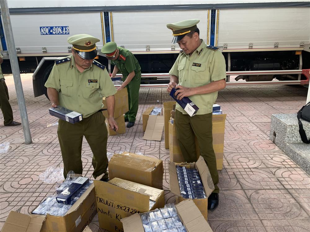 Cục QLTT Hà Tĩnh xử lý nhiều vụ vận chuyển, kinh doanh thuốc lá nhập lậu