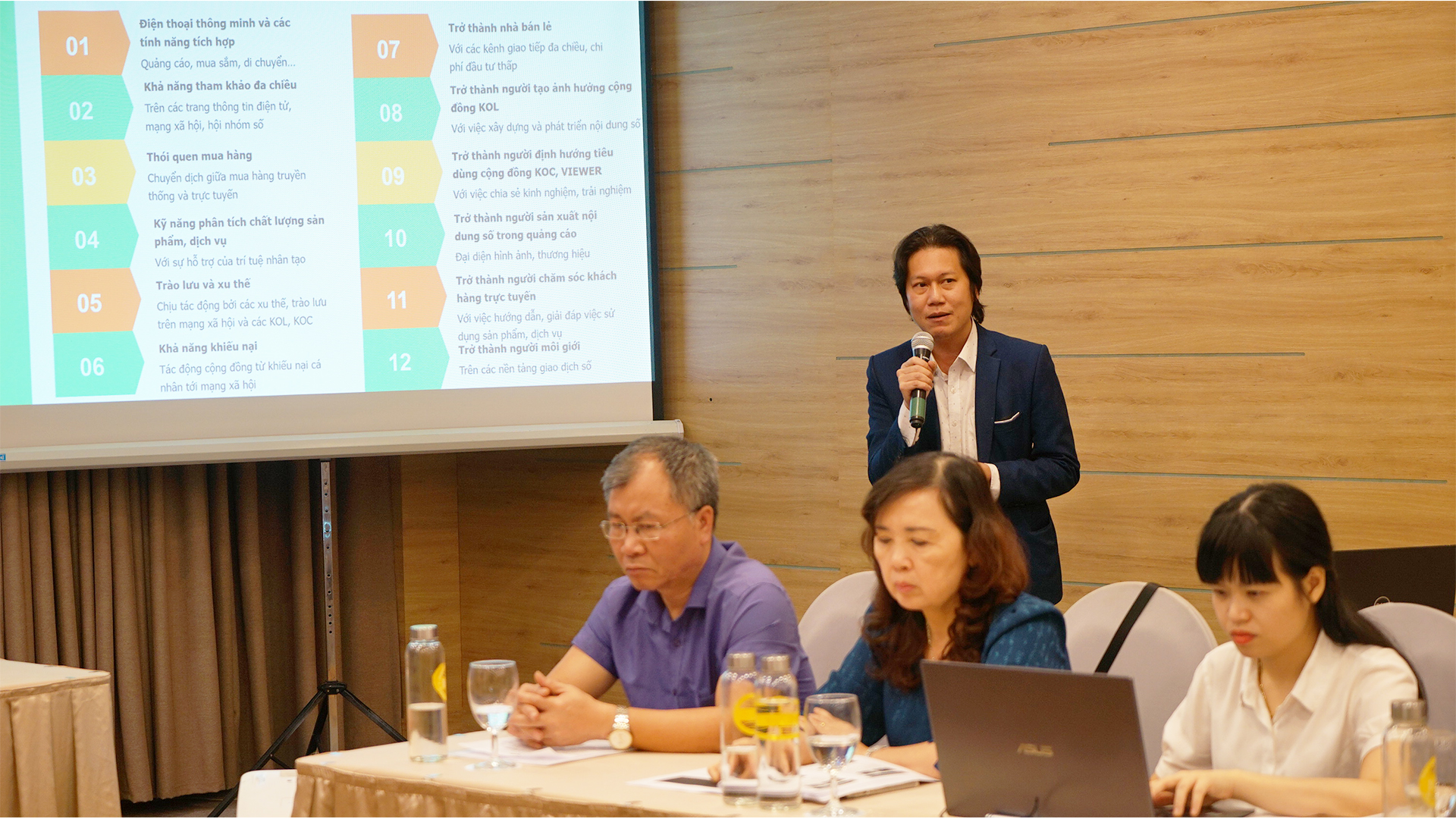 Ông Hoàng Sơn Công - Giám đốc Trung tâm Hỗ trợ khởi nghiệp và chuyển giao công nghệ ngành bán lẻ.