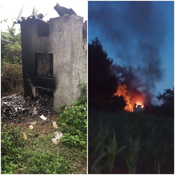 Nghệ An: Phòng khám Đa Khoa Đông Hiếu đốt rác thải, người dân cầu cứu