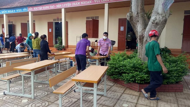 Nghệ An: Một số địa bàn triển khai học tập trung cho các cấp học trước tình hình dịch Covid-19