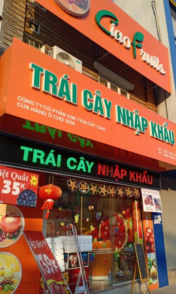 Hà Nội: Công ty CP XNK trái cây Ciao bày bán trái cây không rõ nguồn gốc xuất xứ!