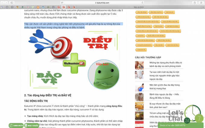 Công ty TNHH Gphar “hô biến” TPCN KukuminIP thành thuốc điều trị, vi phạm luật quảng cáo