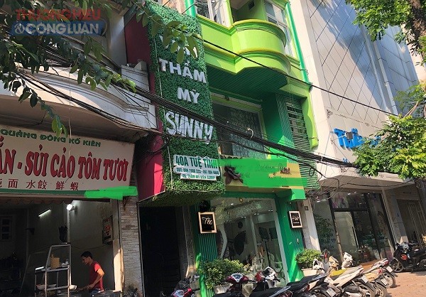 Viện thẩm mỹ Sunny: Quảng cáo vượt phạm vi cho phép?