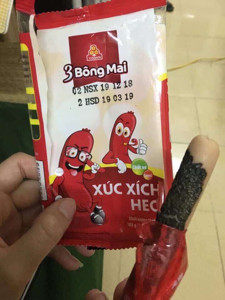 Vụ xúc xích vissan mốc đen khi vẫn còn HSD: Nguyên nhân vận chuyển 