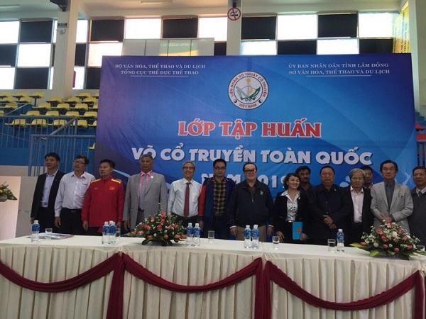 Lâm Đồng: Khai giảng Lớp tập huấn Võ cổ truyền toàn quốc năm 2019