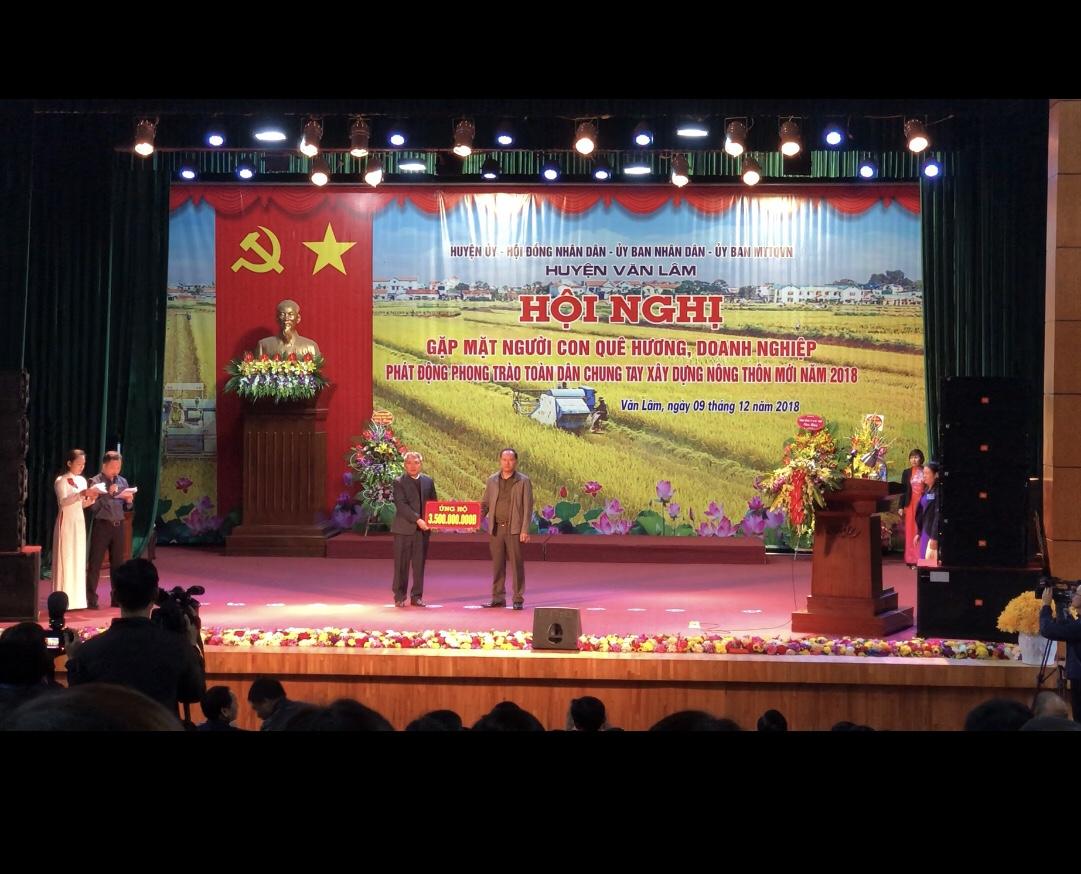 CÔNG TY TNHH PHƯƠNG ANH, ĐI ĐẦU TRONG PHONG TRÀO  THI ĐUA “CẢ NƯỚC CHUNG TAY XÂY DỰNG NÔNG THÔN MỚI”