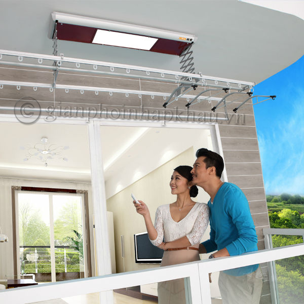 giàn phơi điều khiển từ xa giàn phơi điều khiển từ xa