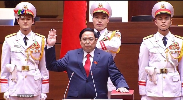 Tân Thủ tướng Phạm Minh Chính tuyên thệ nhậm chức