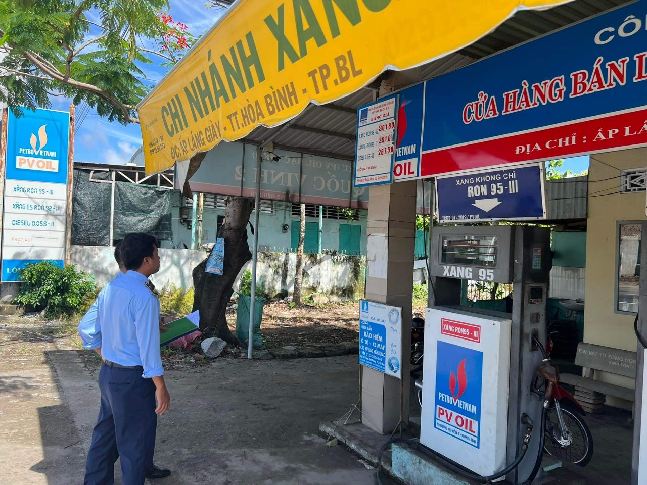 Phát hiện doanh nghiệp tự ý điều chỉnh giá xăng dầu tại Bạc Liêu