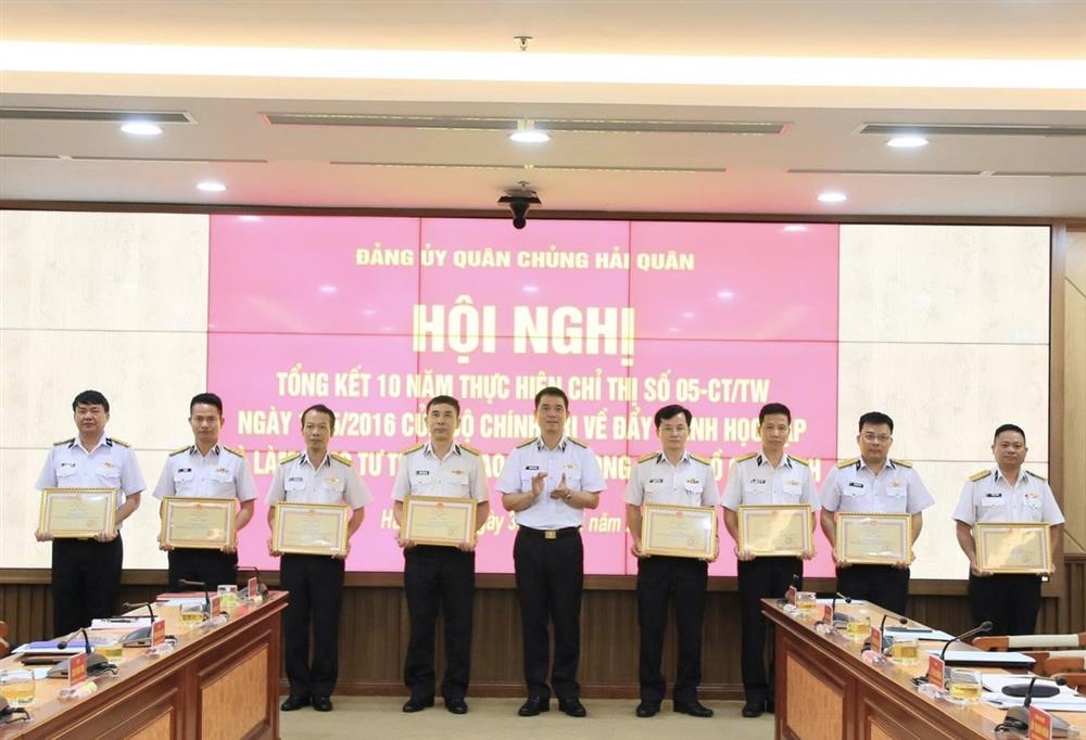 Đảng ủy Quân chủng Hải quân tổng kết 10 năm thực hiện Chỉ thị 05 của Bộ Chính trị