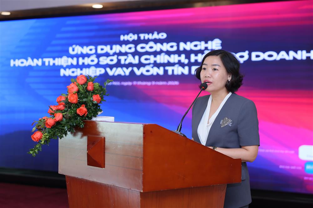 Hội thảo Ứng dụng công nghệ hoàn thiện hồ sơ tài chính, hỗ trợ doanh nghiệp tiếp cận vốn tín dụng